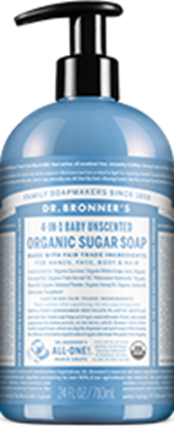 Organic Sugar Soaps - Baby Unscented